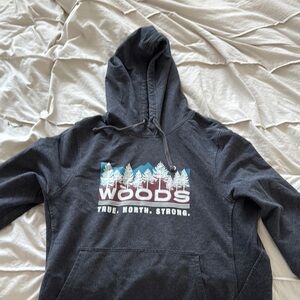 Women's Gray Hoodie Sweater